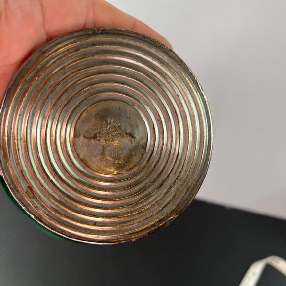 Sterling Silver & Emerald Green Glass Frank Whiting Compote Bowl Candy Dish 2074 - Picture 5 of 8